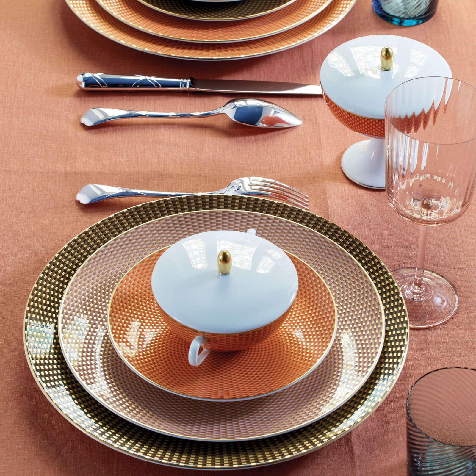 Couteau à dessert - 21,5 cm, Manche Orfèvre image number null