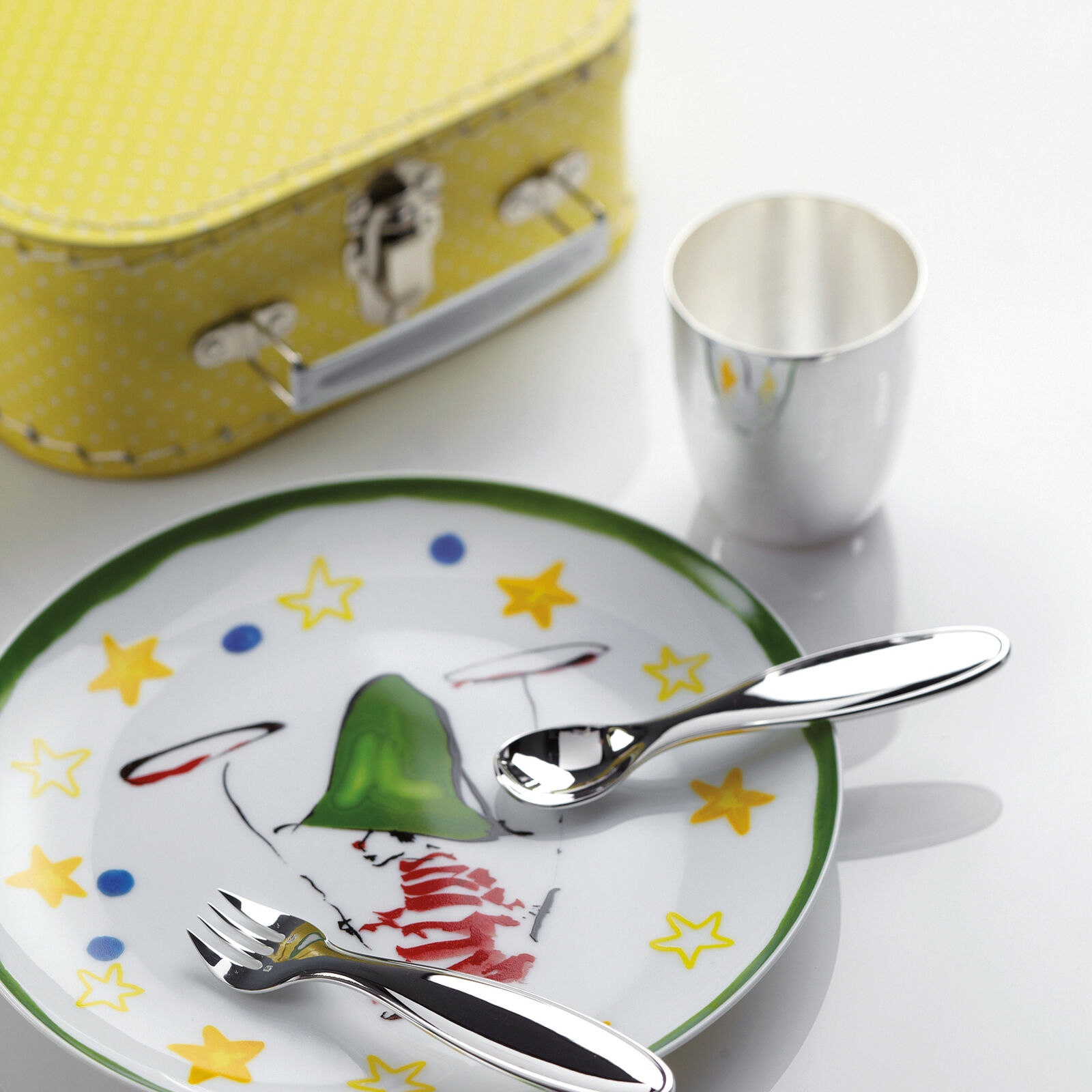 Kids set , fork and spoon image number null