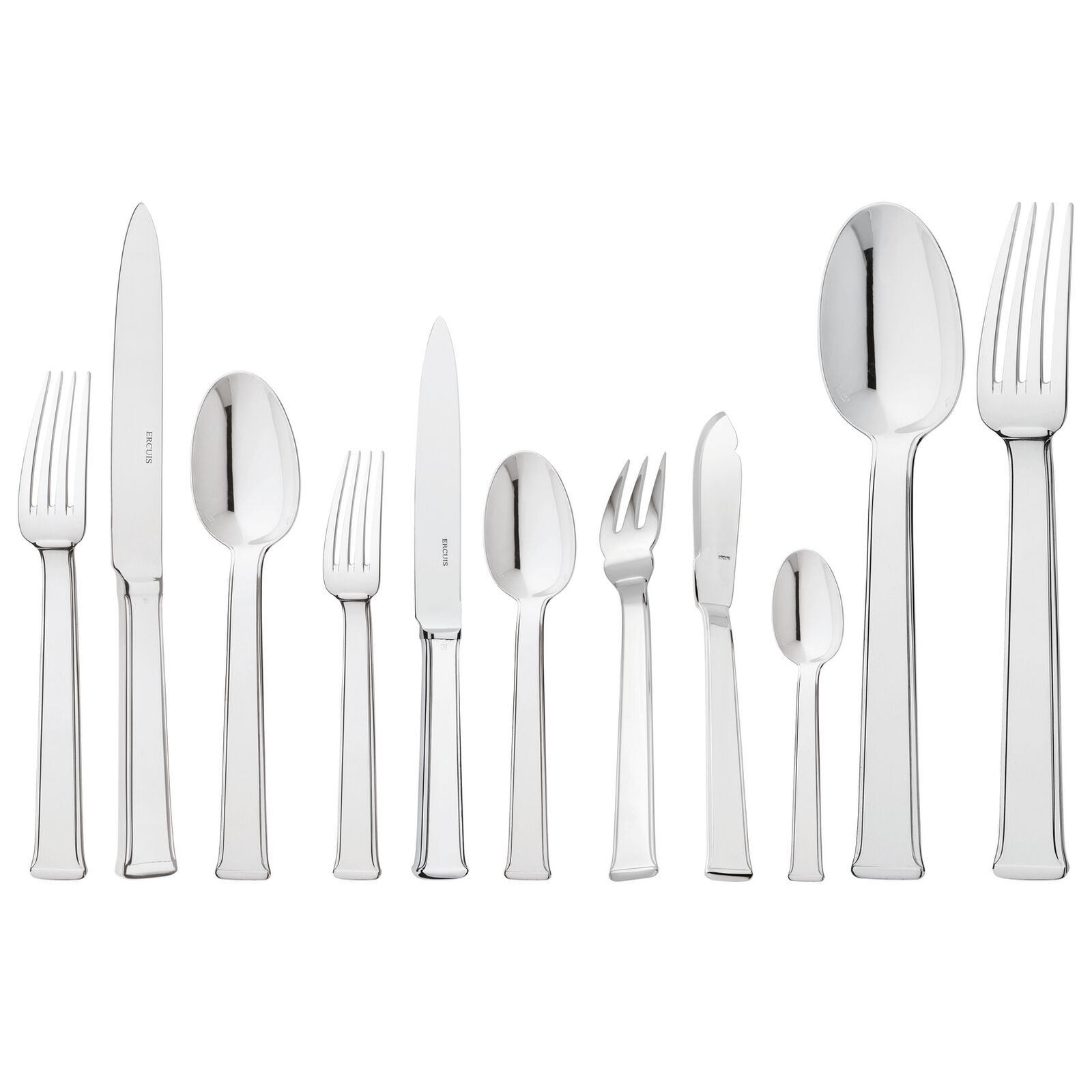 Cutlery set, 110 pieces in a chest, Hollow Handle Orf&egrave;vre image number null