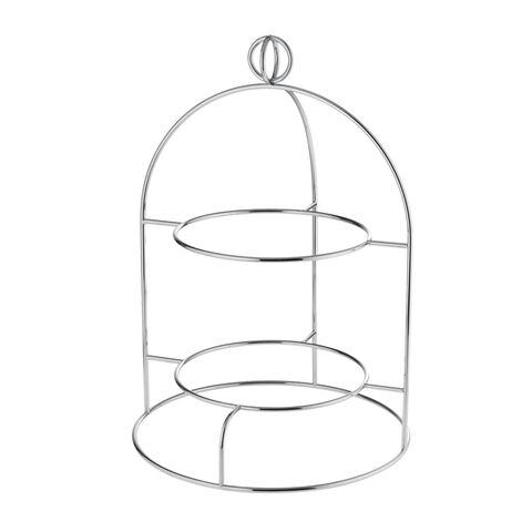 Plates stand 2 tiers