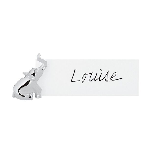 Set of 6 place  card holder elephant image number 1