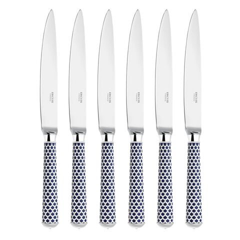 6 table knives set 
