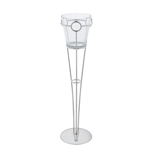 Champagne cooler on stand