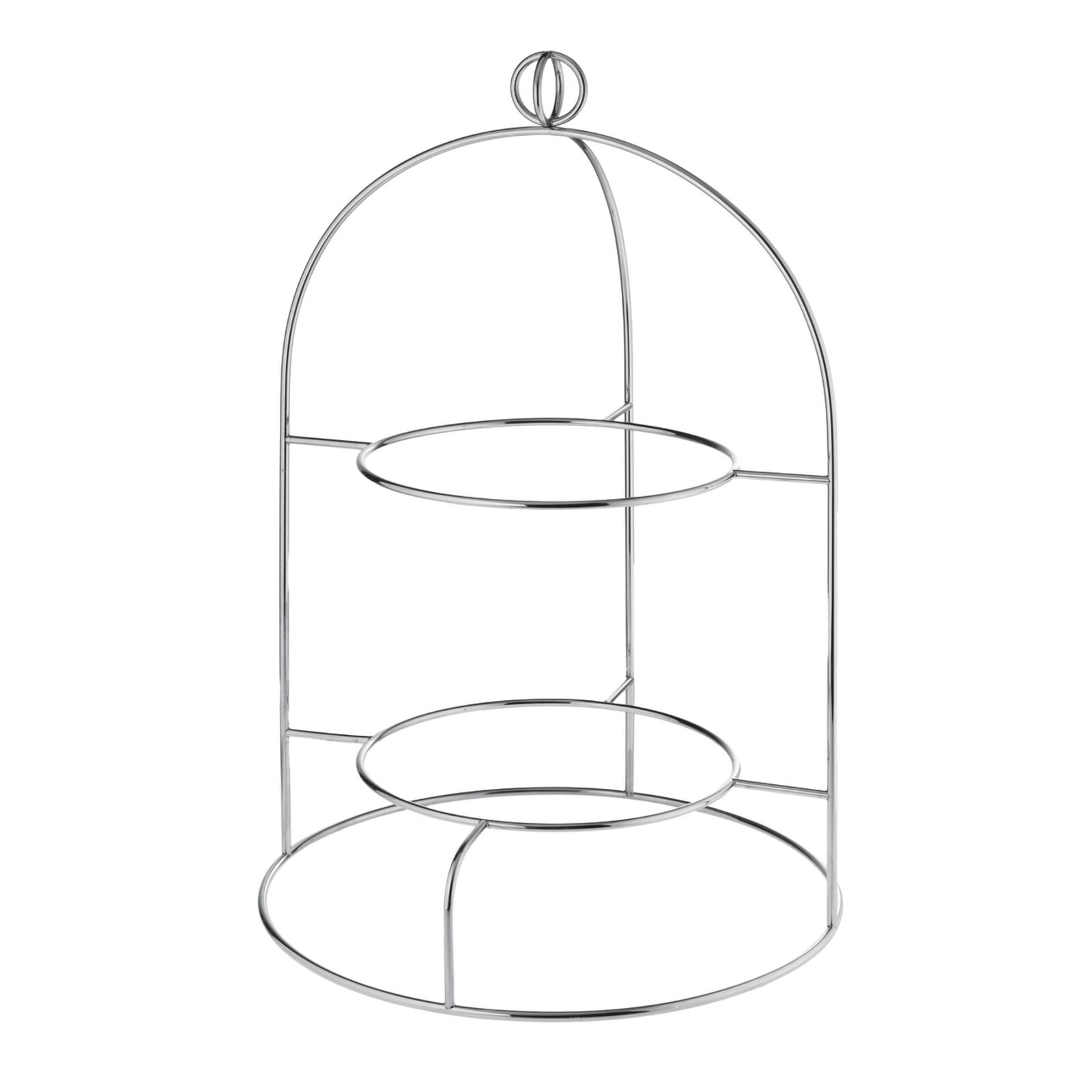 Plates stand 2 tiers image number null